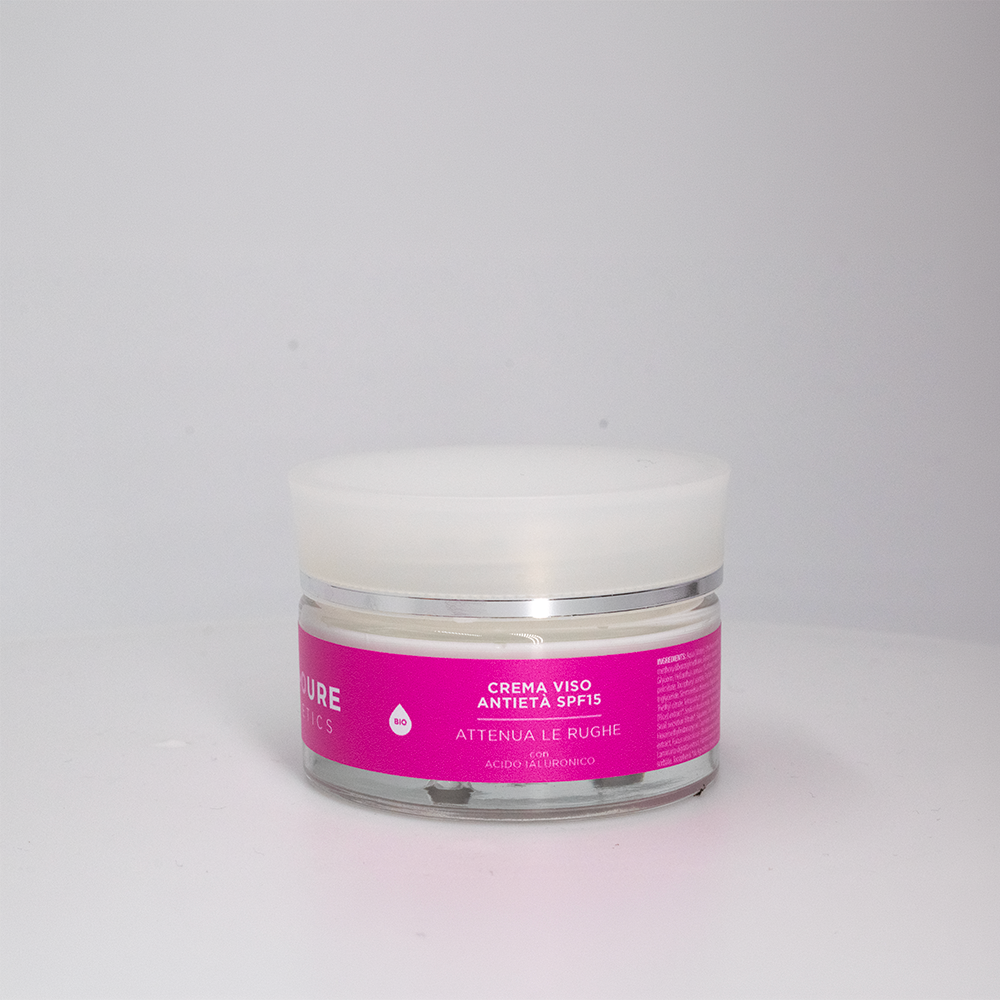 CREMA VISO RIPARATRICE ANTIAGE E ANTIMACCHIE PROTEZIONE SPF15