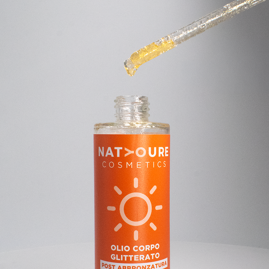 OLIO GLITTERATO ILLUMINANTE VISO CORPO POST ABBRONZATURA