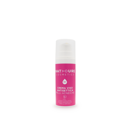 Crema Viso Antisettica Bio Per Pelli Acneiche