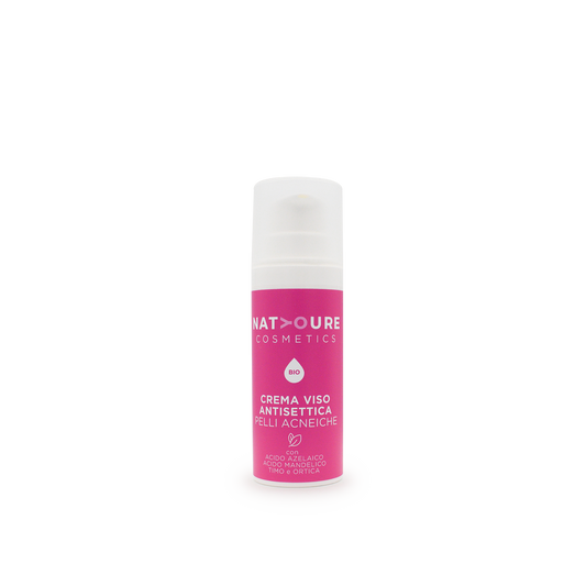 Crema Viso Antisettica Bio Per Pelli Acneiche
