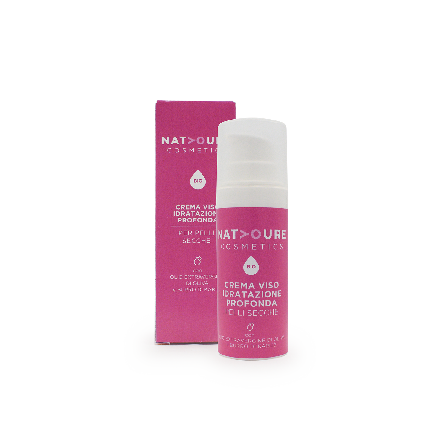 Crema Viso Idratazione Profonda Bio Per Pelli Secche