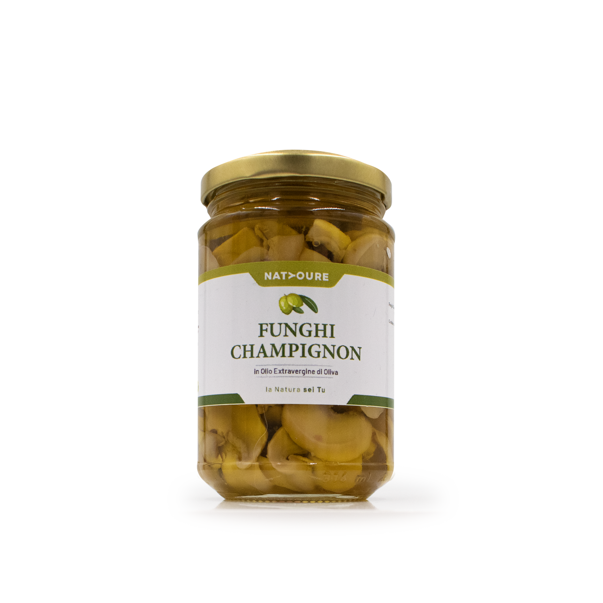 Funghi Champignon in Olio Evo