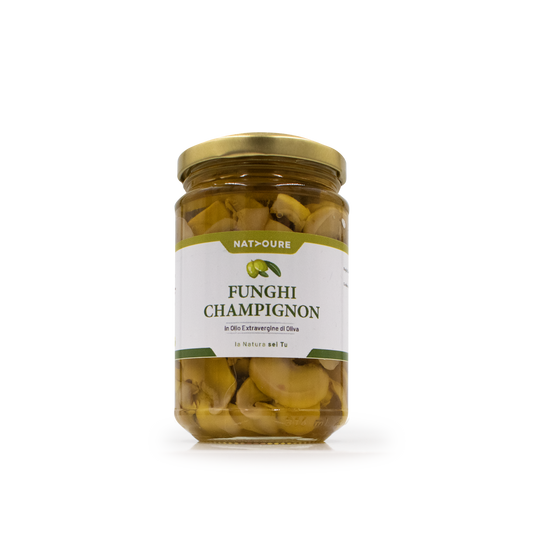 Funghi Champignon in Olio Evo