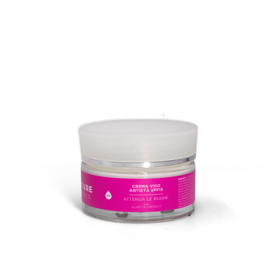 Crema viso riparatrice antiage e antimacchie SPF 15