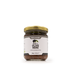 Patè di Olive Nere in Olio Evo