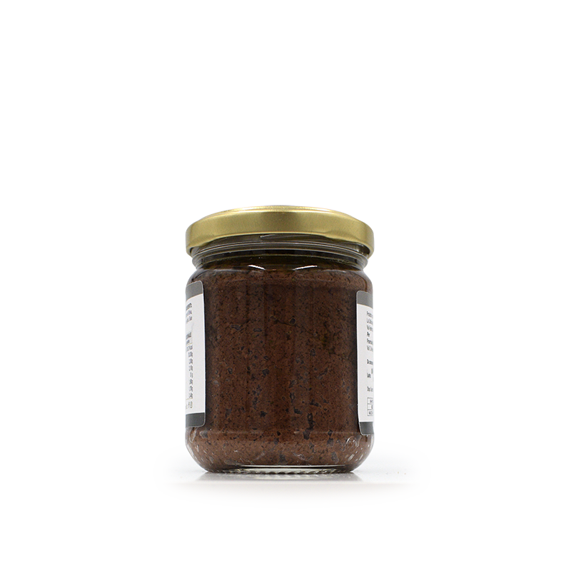 Patè di Olive Nere in Olio Evo