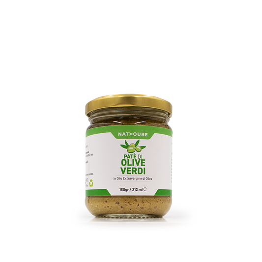 Patè di Olive Verdi in Olio Evo