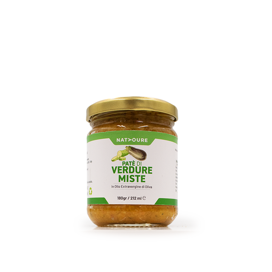 Patè di Verdure Miste in Olio Evo