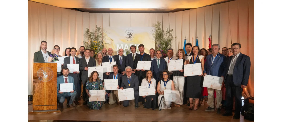 I premiati alla cerimonia Mario Solinas 2026 a Madrid.