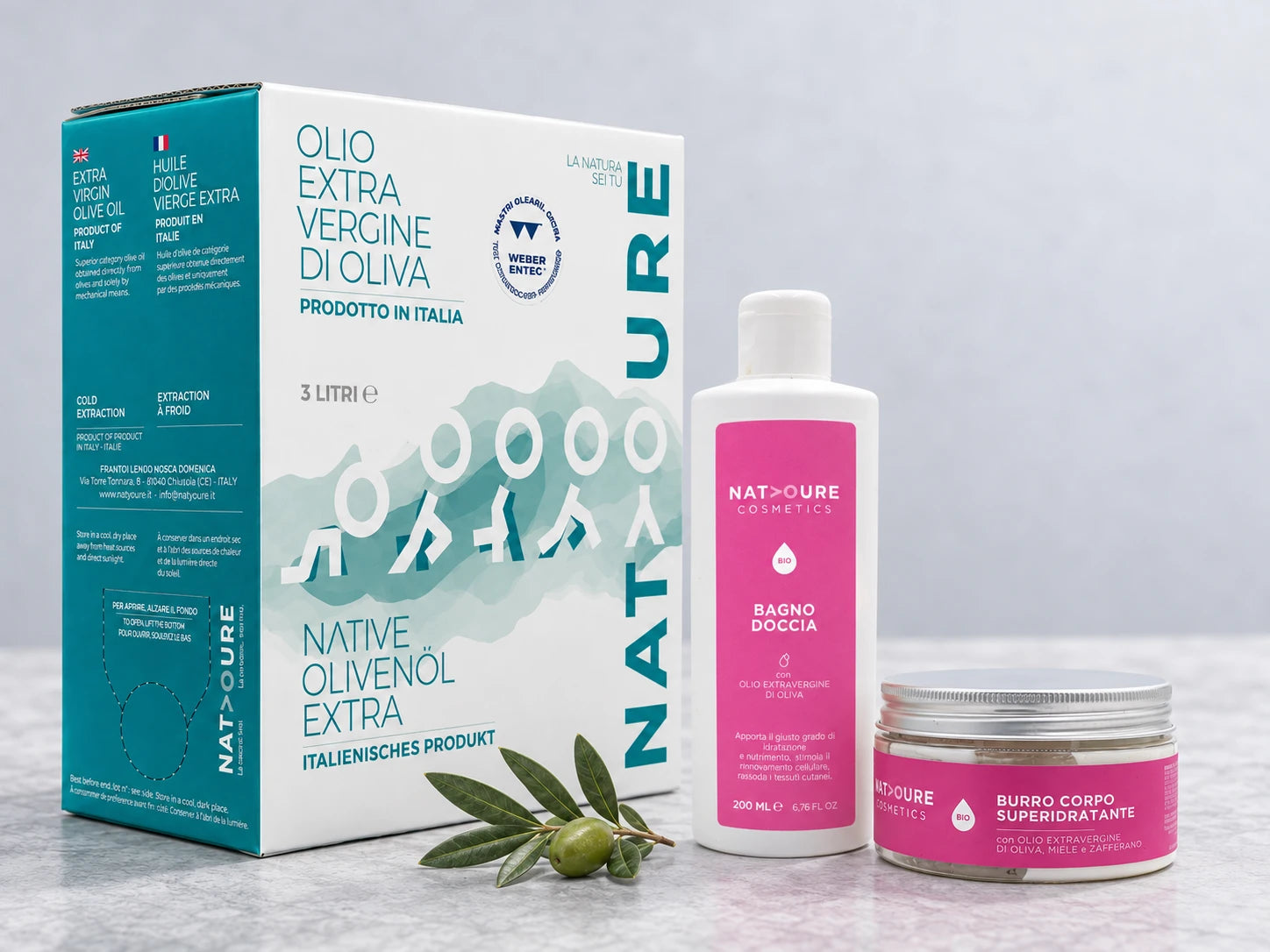 Il rituale quotidiano: olio Natyoure e cosmetica Bio